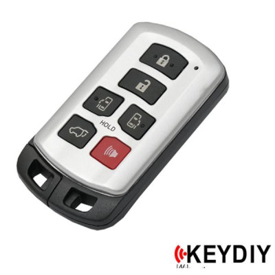 Keydiy 811 - TDB07-6 - klucz surowy - pilot