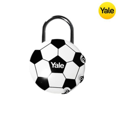 Kłódka Yale 005 - Y-Football - kłódka pałąkowa szyfrowa - blister